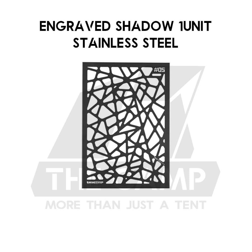 Shinetrip IGT Panel Acrylic Version 1 Unit Half Unit Plate for IGT Table Outdoor Camping Modular Meja A597