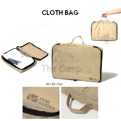 Mobi Garden Travel Bag Set Perfect for Travelling Camping Hiking Storage Set Tent Nail Peg Flysheet Table Chair Pole