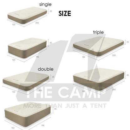 Naturehike Bedsheet 25cm 38cm 45cm Bed Cover Single Double Triple Mattress Camping Tilam Angin Cadar CNK2650PJ013
