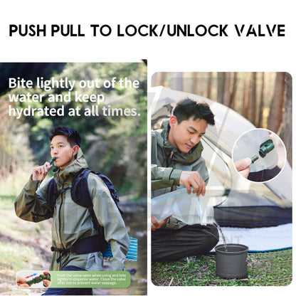 Naturehike TPU Drinking Water Bag 1.5L 2L 3L Bucket Hiking Cycling Outdoor Camping Beg Air CNK2450CF011