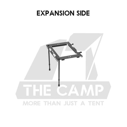 Shinetrip 4 Fold Table Adjustable Height Aluminium Alloy 1 piece Design Tactical Side Expansion IGT Panel A599