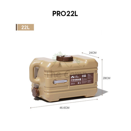 Mobi Garden Camping Portable Water Tank Container Pro 11 13 18.5 22 L Litre Water Tap Faucet Outdoor Gear PP Food Grade