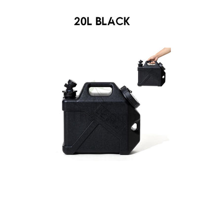 Mobi Garden Camping Portable Water Tank Container 10L 20L Litre Water Tap Outdoor PP Food Grade Naturehike Blackdog