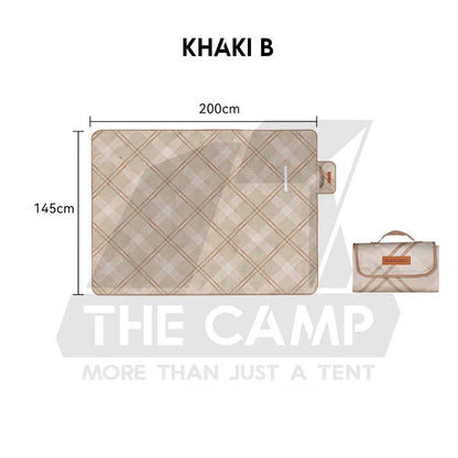 Blackdog Portable Mat Picnic Carpet Waterproof Soft Comfortable Washable Moisture-Proof Floor 600D Oxford CBD2550WS013