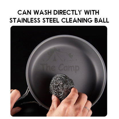 Mobi Garden Cookware Pot & Pan Portable Foldable Outdoor Camping Picnic Frying Pan Tent Flysheet Pole Table Naturehike