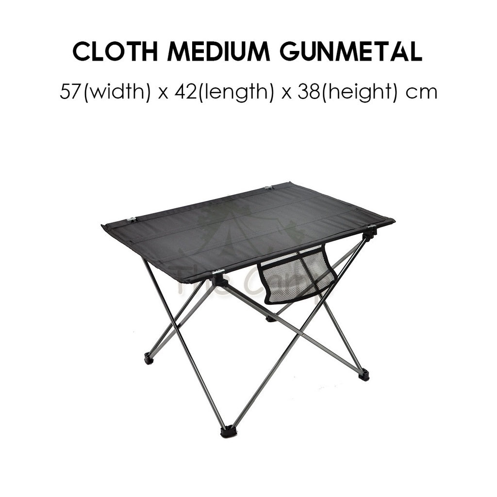 Outdoor Folding Aluminium / Cloth Camping Table Portable Small Compact Foldable Picnic BBQ Egg Roll Chair Flysheet Rope