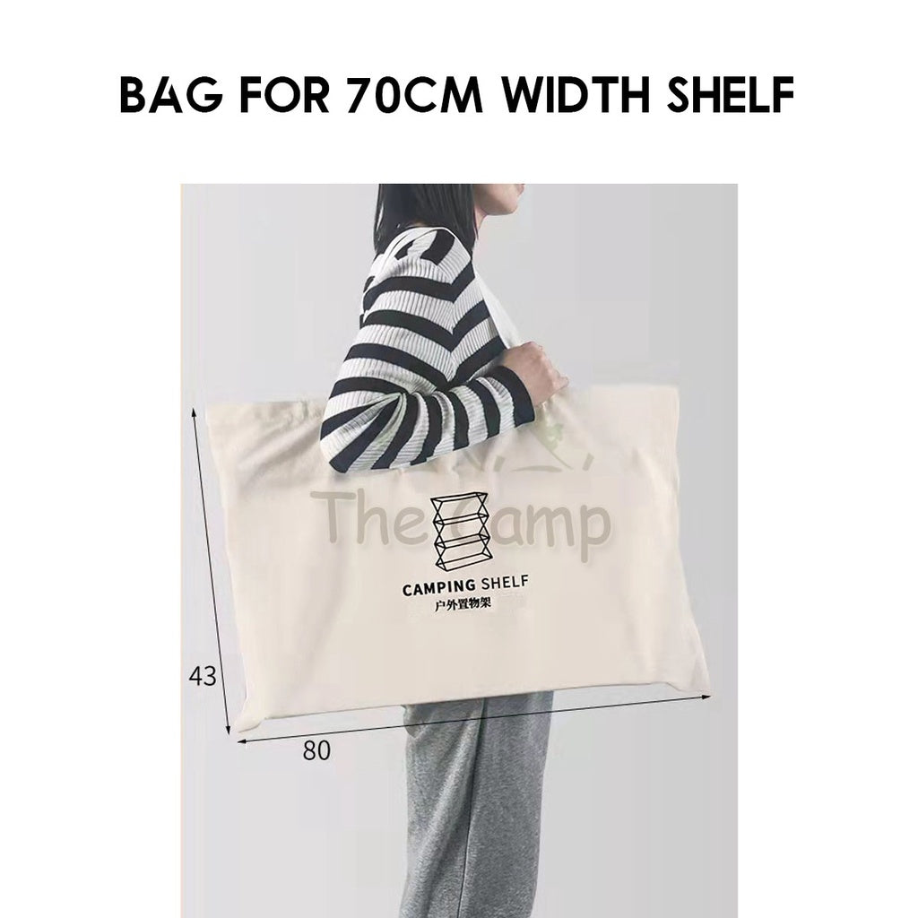 Bag For Multilayer Foldable Wood Shelf Portable Storage Rack Folding Multi 3 4 5 Layers Layer Camping Outdoor Hook