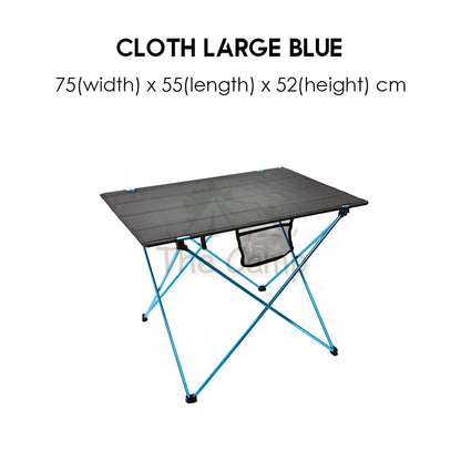 Outdoor Folding Aluminium / Cloth Camping Table Portable Small Compact Foldable Picnic BBQ Egg Roll Chair Flysheet Rope