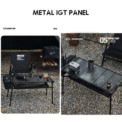 Shinetrip IGT Panel Metal Version 1 Unit Half Unit Plate for IGT Table Outdoor Camping Modular Meja A454