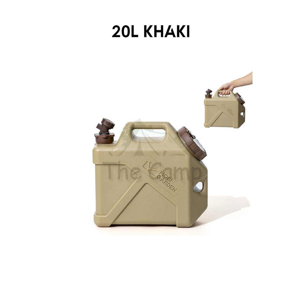 Mobi Garden Camping Portable Water Tank Container 10L 20L Litre Water Tap Outdoor PP Food Grade Naturehike Blackdog