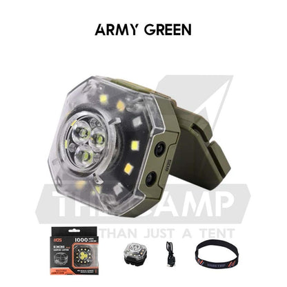 Shinetrip Multipurpose Light LED Headlamp Head Light Hanging Magnet Hook Clip Outdoor Camping Running Hiking A604