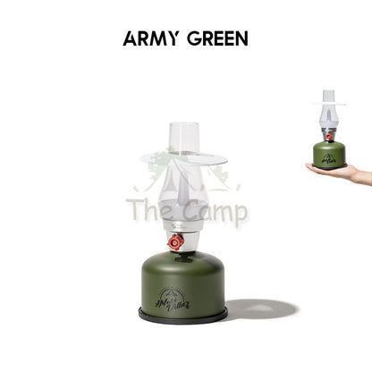 Mobi Garden Retro Lantern Stepless Dimming LED Standing Table Lamp AA Battery Camping Light Outdoor USB Hiking Fishing