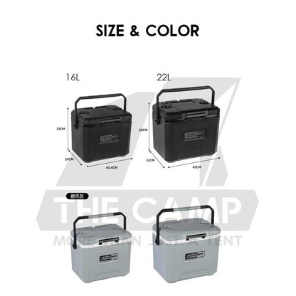 Shinetrip Cooler Box Portable Ice Box 16L 22L Spring Locking 72 hours Cooling Outdoor Camping Peti Ais A608