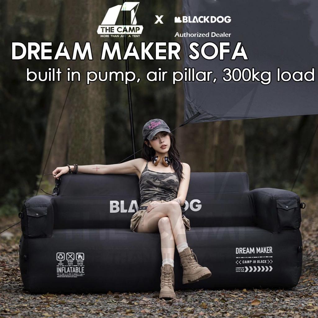 Blackdog Dream Maker Sofa Inflatable Air Pillar Built in Pump Outdoor Camping Chair Inflation Bed Mattress CBD2550WS072