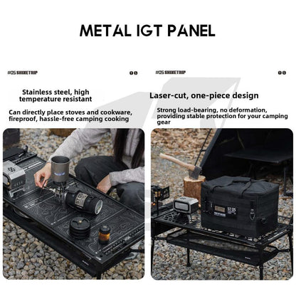 Shinetrip IGT Panel Acrylic Version 1 Unit Half Unit Plate for IGT Table Outdoor Camping Modular Meja A597
