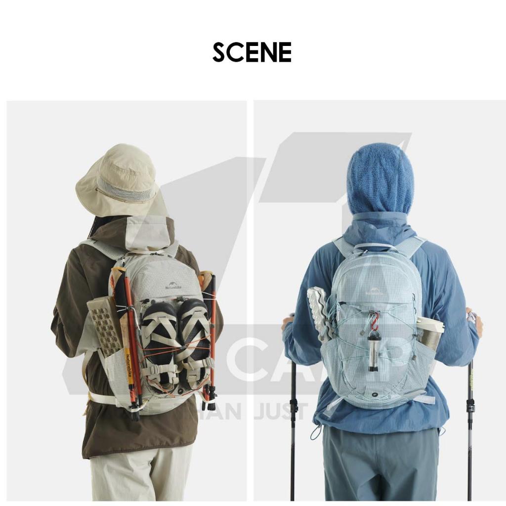 Naturehike Longwa 20L Hiking Bag Light Weight Backpack Day Trip Breathable Mesh Camping Travel CNK2550XB016