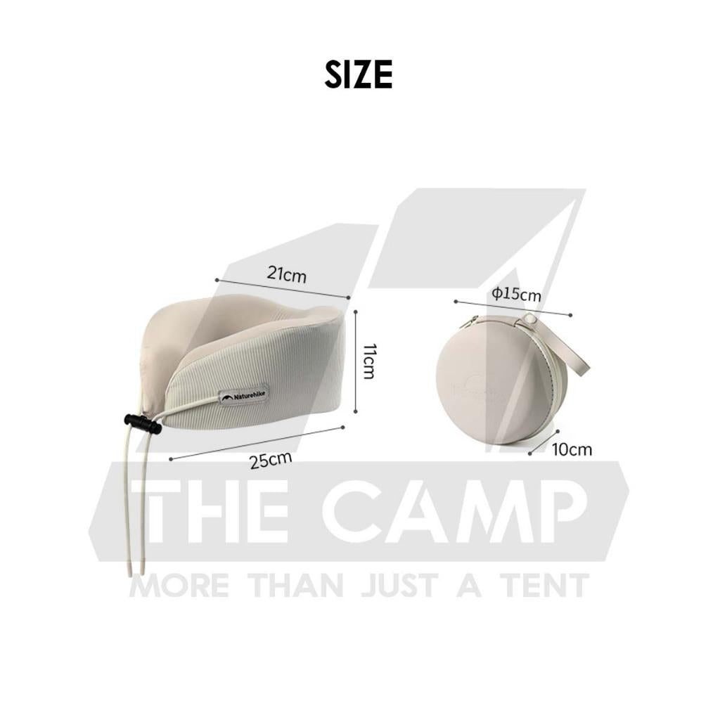 Naturehike Memory Foam Pillow Cooling Air Neck Travel Support Bantal Leher Kereta Bantal Travel U Shape CNK2450WS019
