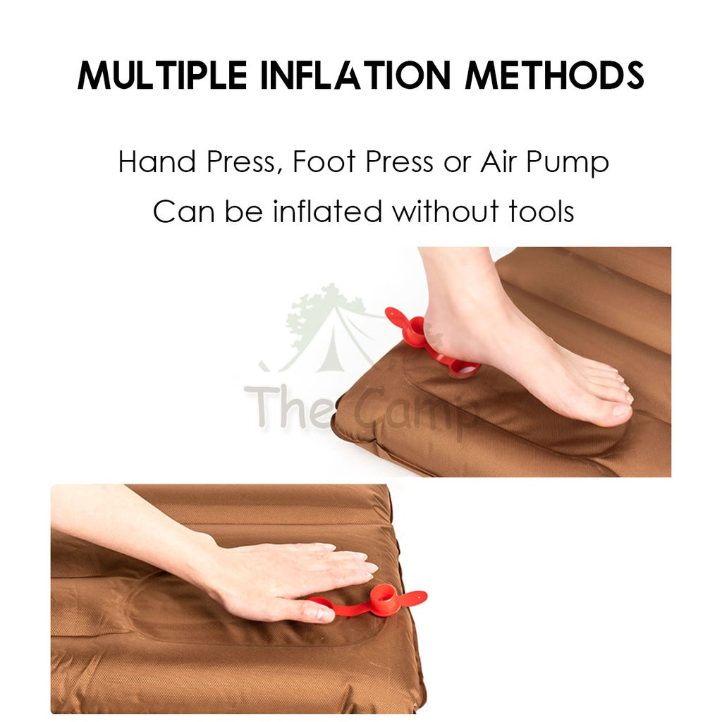 Mobi Garden Portable Air Bed Camping Mattress Tent Inflatable Single Double Outdoor Foldable Sport Family Naturehike