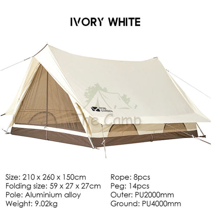 Mobi Garden Era 150 Tent Large Space 2 3 4 People Quick Fast Rainproof Outdoor Camping Browns Naturehike