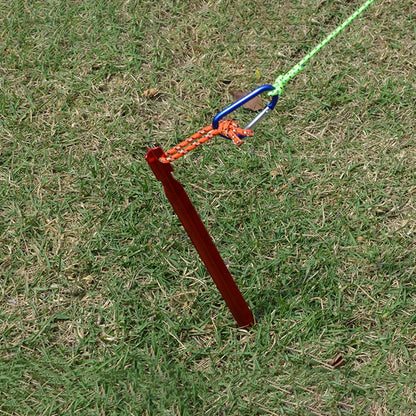 Aluminium Alloy Tent Peg 18cm 23cm with Rope Sand Hexagon Ultralight Stake Camping Sand Flysheet Nail Tarp Awning Beach