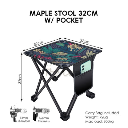 Camping XL Foldable Chair Portable Stool Large Sturdy Light Lightweight Canvas Hiking Family