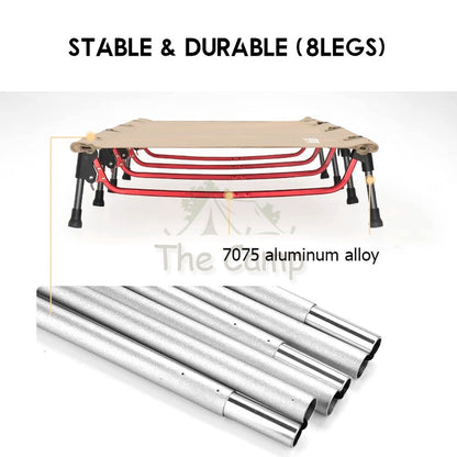 Naturehike Camping Cot Ultralight Foldable Sleeping Mat Outdoor Bed Mattress Tent Flysheet Peg Nail Table DY Chair Pole