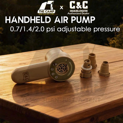 CC Handheld Pump Brushless for Sofa Air Bed Mattress Tent Inflate Deflate 2psi Flysheet Dome Tarp