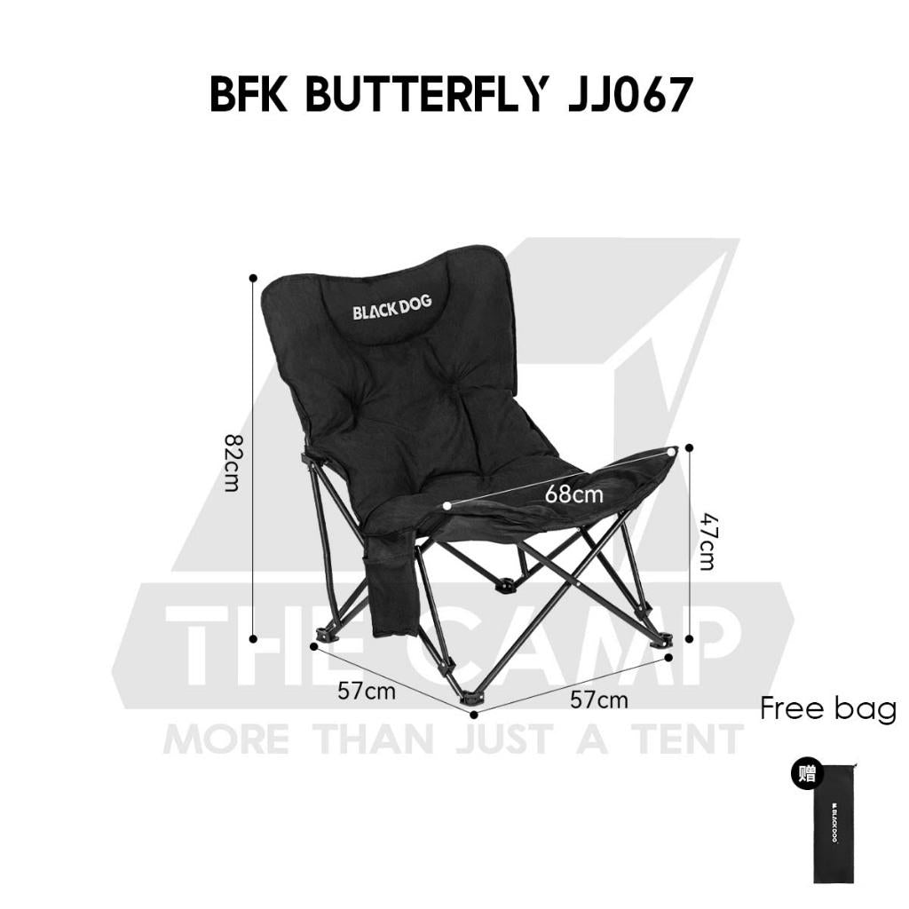 Blackdog Foldable Chair Camping Outdoor Foldable Folding Moon Chair Tent Table Flysheet Black CBD2300JJ020 CBD2300JJ026