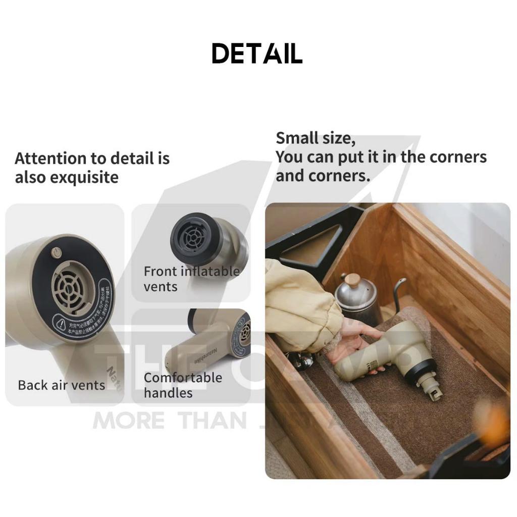 Naturehike Handheld Pump for Air Bed Mattress Tent Inflate Deflate 2psi Flysheet Dome Tarp CNK2450ZM017