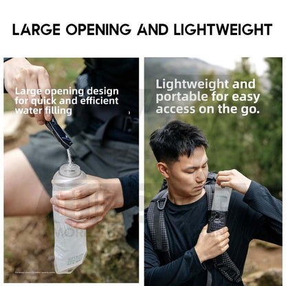 Naturehike Yunquan TPU Water Bottle Foldable Drinking Bag Bucket Hiking Cycling Outdoor Camping Beg Air CNK2650CF013
