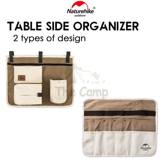 Naturehike Outdoor Tableware Organizer Storage Wagon Bag Table Side Cookware Pouch Portable Cutlery Tissue Holder