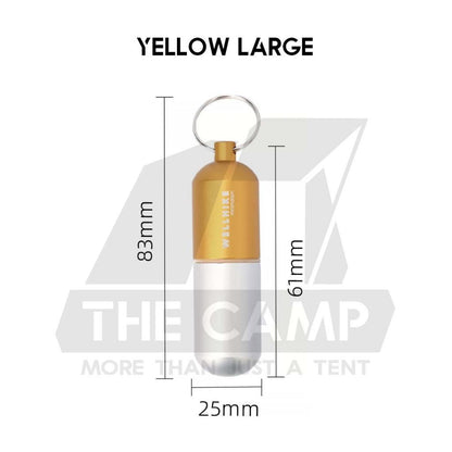Wellhike SWS EDC Pill Capsule Sealed Waterproof Container Outdoor Camping Portable Small Bottle Mini Storage Keychain