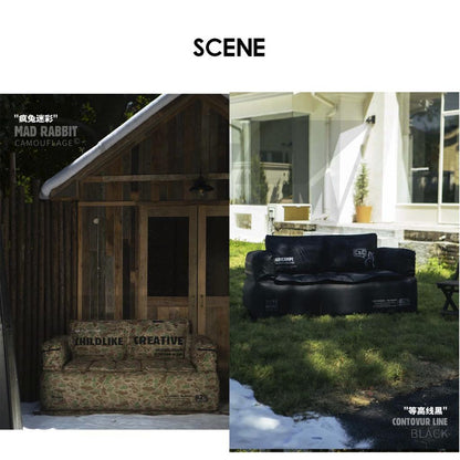 CC Air Sofa Drop Stitch Version Day Dream Outdoor Camping Optional Groundsheet Mat Leisure Inflation Lazy Bed