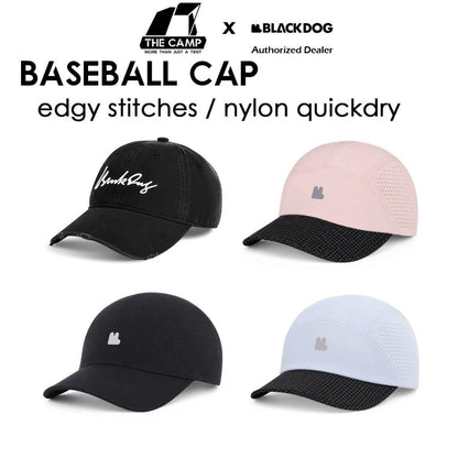 Blackdog EDGY / Nylon Baseball Cap Camping Outdoors Hiking Outing Leisure Black Topi CBD2550FS011 CBD2650FS010