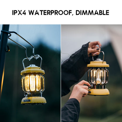 Naturehike Atmosphere LED Camping Light 5000mah Latern Hanging Lamp Tent Flysheet Tarp Pole Nail Rope Bag Chair Table