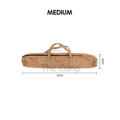 Naturehike Pole Storage Bag Portable Outdoor Flysheet Tarp Pole Bag Canvas Wear-resistant Tent Rod Bag Camping