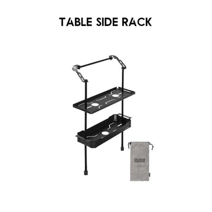 Shinetrip Table Side Rack Shelf Tray Panel Unigrip Lamp Light Pole Hanger Camping Meja Accessories A594 A567