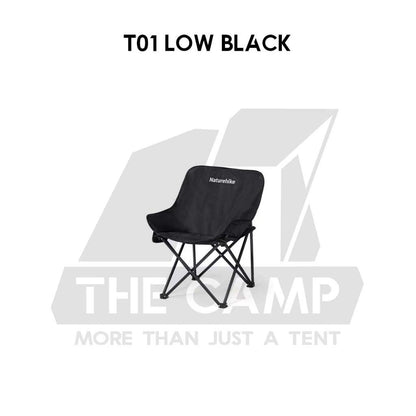 Naturehike T01 Low Back Moon Chair Outdoor Camping Widened Extra High Armchair Kerusi Healing CNH23JU13002
