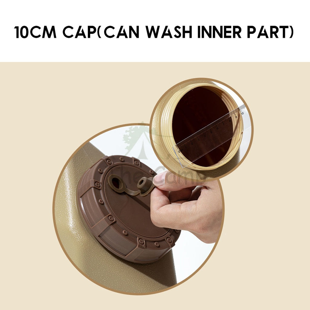 Mobi Garden Camping Portable Water Tank Container 10L 20L Litre Water Tap Outdoor PP Food Grade Naturehike Blackdog