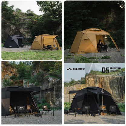 Shinetrip MuGuang Tent 1 Room 1 Hall Manual PU3000mm Waterproof Lightweight Khemah A596