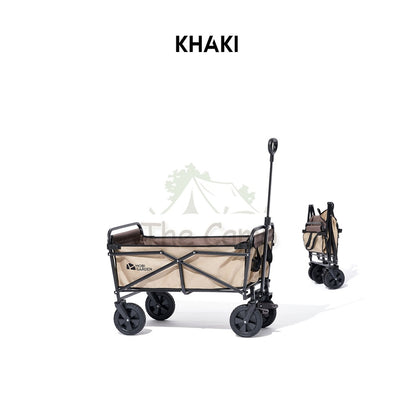 Mobi Garden 2022 Camping Portable Trolley Wagon with Brake 100L Folding Foldable Outdoor Tent Flysheet Table Naturehike