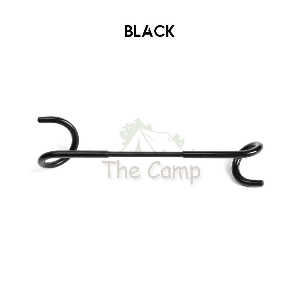 Camping 2-way Lamp Hanger Multipurpose Hook Aluminum Alloy Post Tent Pole Lantern Light Holder Portable Anti Slip