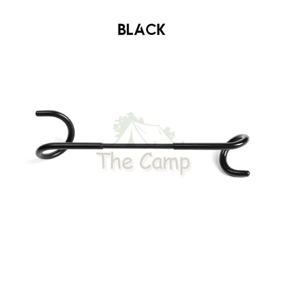 Camping 2-way Lamp Hanger Multipurpose Hook Aluminum Alloy Post Tent Pole Lantern Light Holder Portable Anti Slip