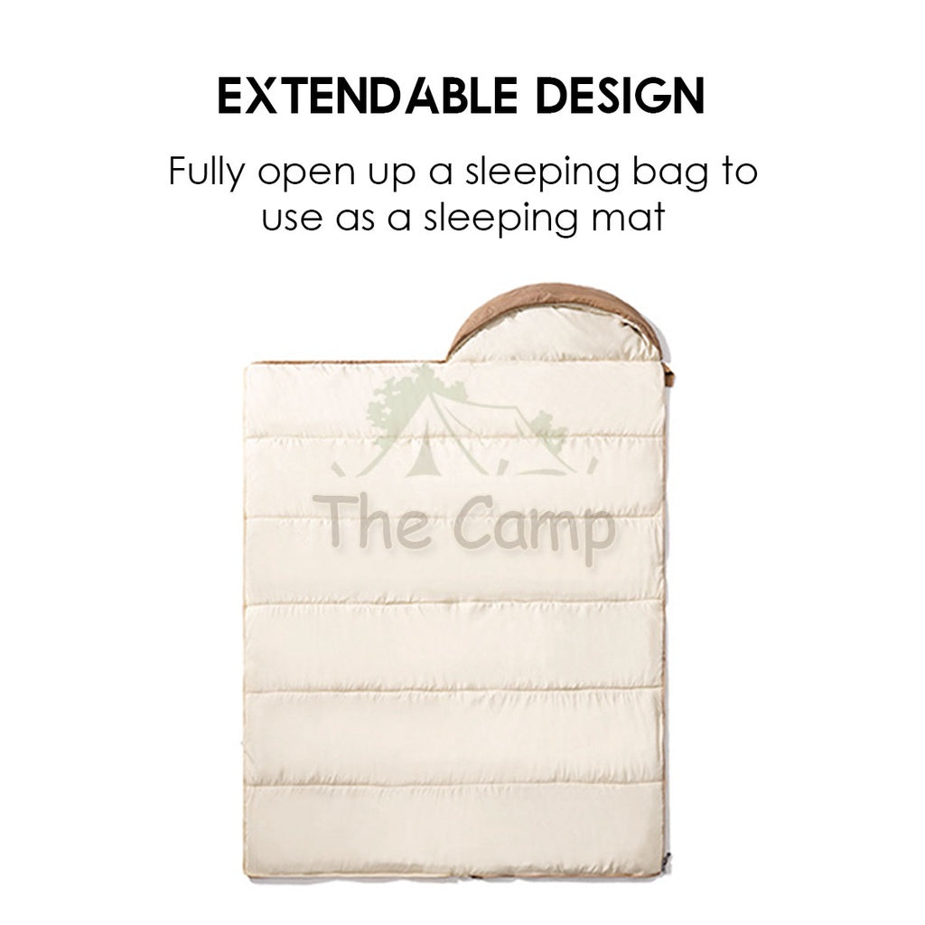 Mobi Garden Sleeping Bag with Hood Ultralight Portable Outdoor Camping Hiking Light Weight Naturehike