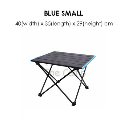 Outdoor Folding Aluminium / Cloth Camping Table Portable Small Compact Foldable Picnic BBQ Egg Roll Chair Flysheet Rope