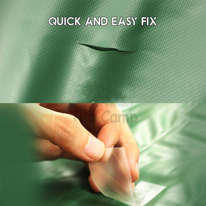 DIY Repair TPU Tape Export Thick Quality Pembaiki Tent Tarp Flysheet Patch Pool Kolam Bocor Air Bed Camping
