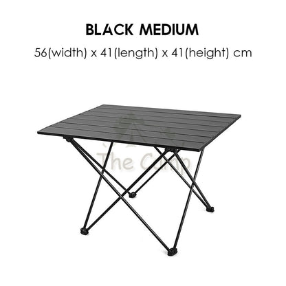 Outdoor Folding Aluminium / Cloth Camping Table Portable Small Compact Foldable Picnic BBQ Egg Roll Chair Flysheet Rope