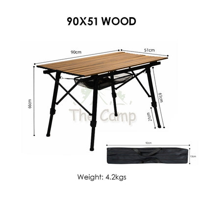 Outdoor Adjustable Height Folding Aluminium Table Portable All Terrain Foldable Camping Picnic Nail Flysheet Tent Peg