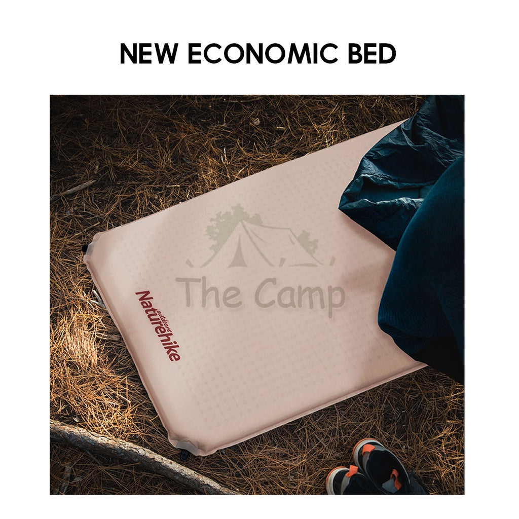 Naturehike Sponge Bed Mattress Auto Inflate 3cm / 6cm Self Inflatable Single Double Outdoor Camping Foldable NH20DZ002
