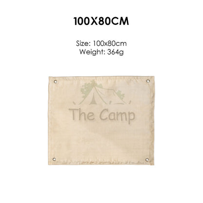 Outdoor Camping Fireproof Mat Cloth BBQ Fiberglass Fire Blanket Insulation Silicone Resistant Flame Retardant Fiber Glas